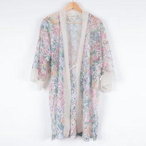 Vintage Pastel Rainbow Colorful Lace Rove